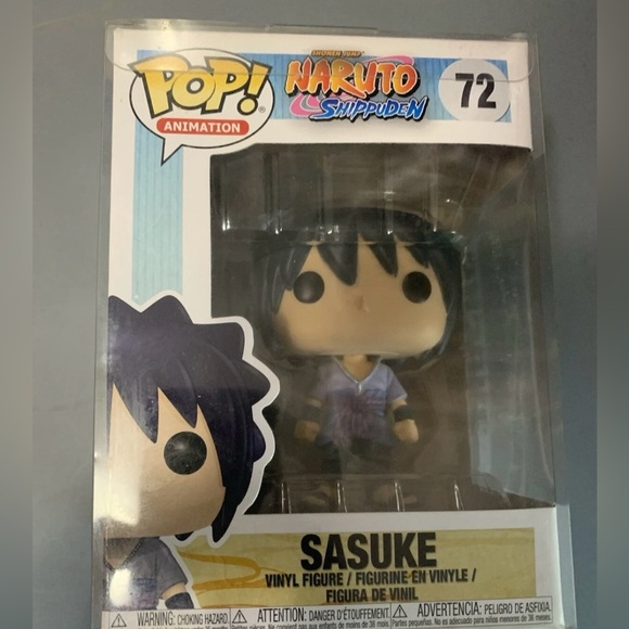 Funko Pop! Vinyl: Naruto Shippuden - Sasuke Uchiha #72 - Picture 1 of 6